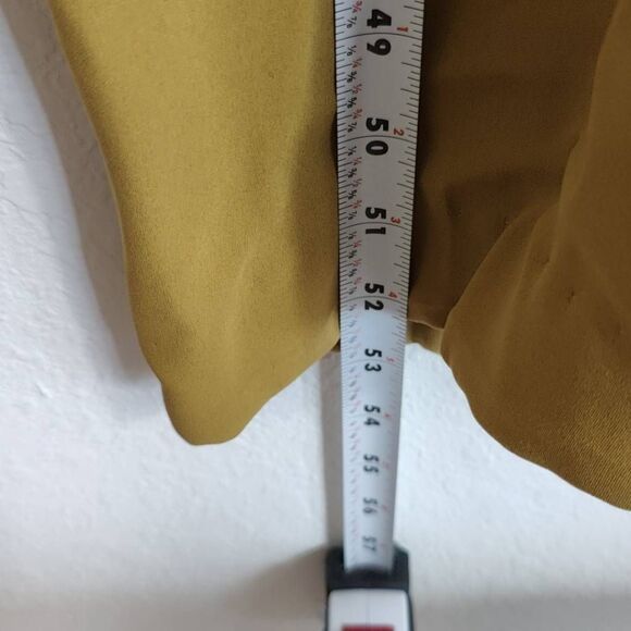 RACHEL Rachel Roy Jumpsuit Womens Size 4 Strapless Yellow Mustard - Picture 8 of 11